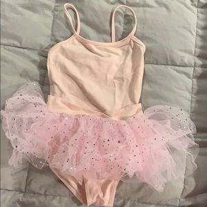 Sz120 Toddler 2t-5t Pink with Sequins Tutu